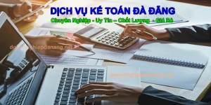 DỊCH VỤ KẾ TOÁN TẠI ĐÀ NẴNG