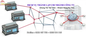 DỊCH VỤ THÀNH LẬP CHI NHÁNH CÔNG TY